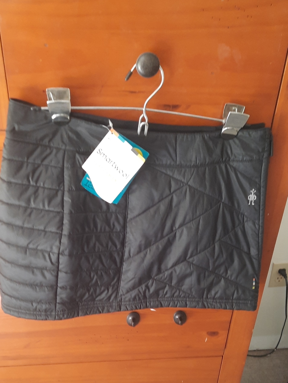 Smartwool Black Quilted Women's Skort